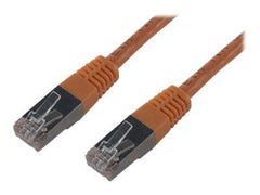 MCL FCC6BM-0.5M/O - Câble réseau RJ45 cuivre CAT 6 F/UTP - 0.5m Orange