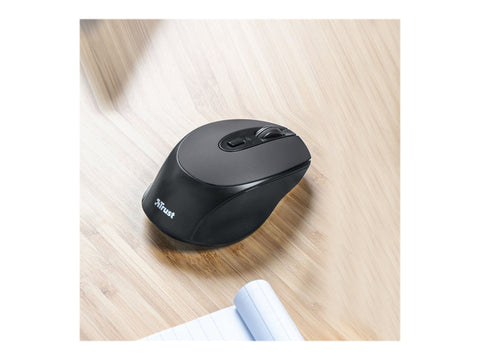 TRUST Souris sans fil ZAYA rechargeable - Noire