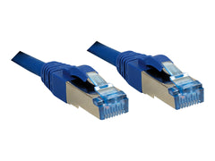 LINDY Cat.6A S/FTP LSOH Blue 7.5m Patch Cable