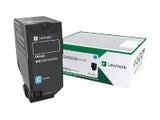 LEXMARK CS720 CS725 CX725 Cartouche de toner Return Programme Cyan 3K