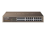 TP-LINK 24-port 10/100M Switch 24 10/100M RJ45 ports 13-inch steel case