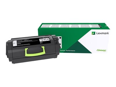 LEXMARK 522X cartouche de toner noir très haute capacité 45.000 pages pack de 1 retour program