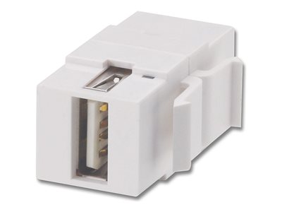 LINDY USB A/B Double Female keystone