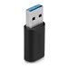 LINDY USB 3.2 Type A to C Adapter