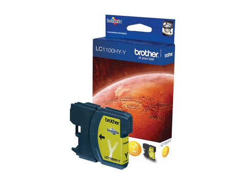 BROTHER LC-1100 cartouche d encre jaune haute capacité 16ml 750 pages pack de 1