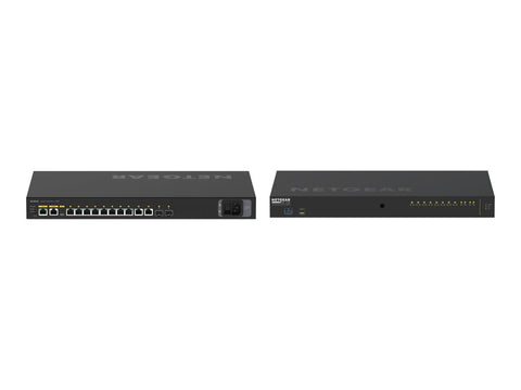 NETGEAR 12-Port AV Line M4250-10G2XF-PoE++ 8x1G Utra90 PoE++ 802.3bt 720W 2x1G 2xSFP+ Managed Switch