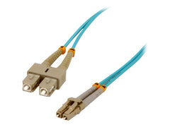 MCL SC / LC Multimode duplex 50/125 OM3 optical fiber - 10m