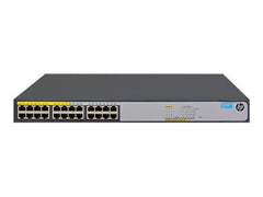 HPE 1420 24G PoE+ (124W) Switch Commutateur non géré 12 x 10/100/1000 PoE+ + 12 x 10/100/1000 de bureau