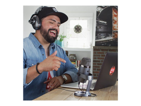 LOGITECH Blue Microphones Yeti Nano Microphone USB shadow grey