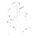 NEOMOUNTS CPU Holder H:39-54cm/w:13-23cm