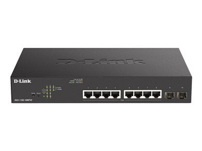 D-LINK 10-Port Layer2 PoE+ Smart Switch