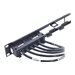 APC DDC Cat 6 UTP CMR 6XRJ-45 Black 11ft