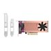 QNAP Card QM2 series 2xPCIe 2280 M.2 SSD