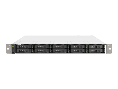 QNAP TS-H1090FU-7302P-256G 10-bay rackmount NAS AMD EPYC 7302P 16-core 3.3GHz 8x32Go RDIMM DDR4 ECC