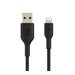 BELKIN Câble Lightning USB-A 0.15m noir