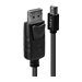 LINDY Mini DP to DP Cable black 1m