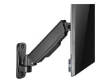 NEOMOUNTS WL70-440BL11 Support mural pour écran 17-32p - ressort à gaz - orientable