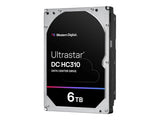 WESTERN DIGITAL Ultrastar DC HC310 3.5p 26.1MM 6000Go 256Mo 7200RPM SAS ULTRA 512E TCG P3