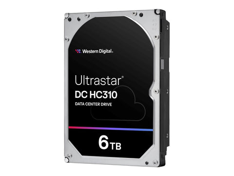 WESTERN DIGITAL Ultrastar DC HC310 3.5p 26.1MM 6000Go 256Mo 7200RPM SAS ULTRA 512E TCG P3