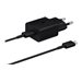SAMSUNG 15W Adapter incl. Cable Black