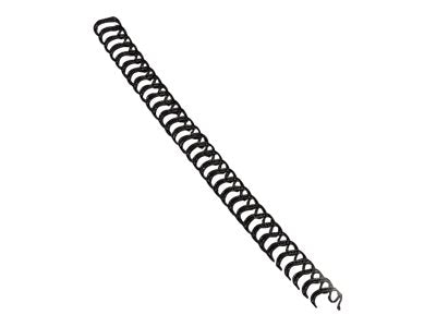 FELLOWES rel metall 34 boucles 6.4mm 1/4 in noir