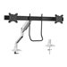 NEOMOUNTS Next One Desk Mount double