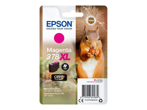 EPSON 4LB 378XL Magenta Ink Cartridge With Security w/s
