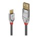 LINDY 0.5m USB 2.0 A/Micro-B Cable Cromo