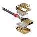 LINDY 0.5m DisplayPort Cable Gold Line