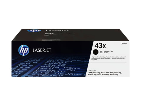 HP 43X original LaserJet original Toner cartridge C8543X black high capacity 30.000 pages 1-pack