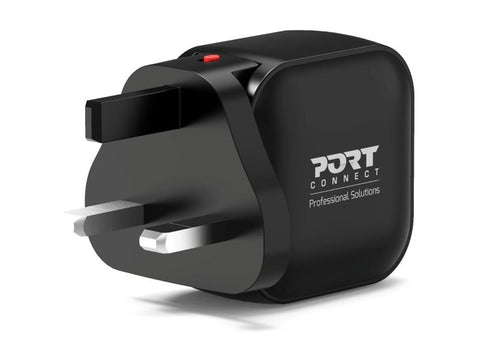 PORT DESIGNS Wall Charger Type-C PD 35W GaN + CtoC Cable 2m - EU