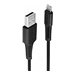 LINDY 0.5m USB to Lightning Cable black