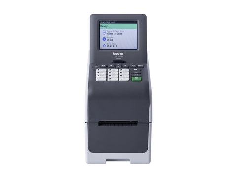 BROTHER 2p label printer USB connection 203dpi Ethernet Battery Possible touch screen