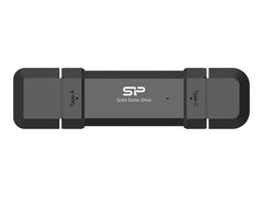 SILICON POWER DS72 1To USB-A USB-C 1050/850 Mo/s External SSD Black