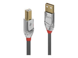 LINDY 3m USB 2.0 Type A/B Cable Cromo Line 480Mbit/s