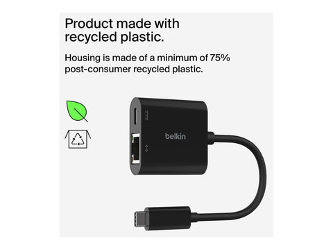 BELKIN USB-C Ethernet Adapter 100W PD
