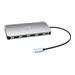 I-TEC USB-C Metal Nano Dock 3xDisplay+PD