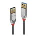 LINDY 2m USB 3.0 Type A/A Cable Cromo