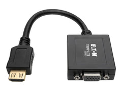 EATON TRIPPLITE HDMI to VGA with Audio Converter Cable Adapter for Ultrabook/Laptop/Desktop PC M/F 6-in. 15.24 cm