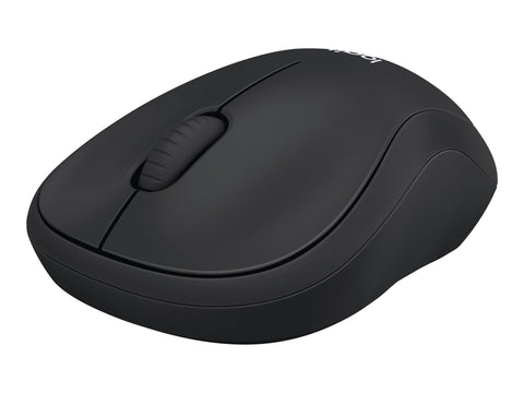 LOGITECH M220 Silent Mouse optical 3 buttons wireless 2.4 GHz USB wireless receiver charcoal