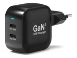 PORT DESIGNS Wall Charger Type-C PD 35W GaN + CtoC Cable 2m - EU