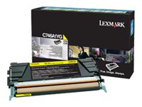 LEXMARK C746, C748 7K cartouche de toner jaune capacité standard 7.000 pages pack de 1 With returnprogram
