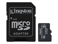 KINGSTON 8Go microSDHC Industrial C10 A1 pSLC Card + SD Adapter