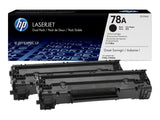 HP 78A original LaserJet Toner cartridge CE278AD black standard capacity 2.100 pages 2-pack