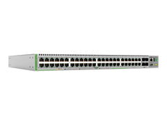 ALLIED L3 Stackable Switch 40x 10/100/1000-T PoE+ 8x 100M/1G/2.5G/5G-T PoE+ 4x SFP+ Ports single fixed PSU EU Power Cord