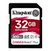 KINGSTON 32Go Canvas React Plus SDHC