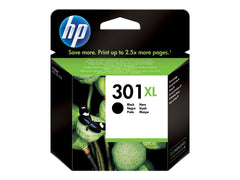 HP 301XL original Ink cartridge CH563EE 301 black high cap 480 pages 1-pack Blister multi tagHP 301XL
