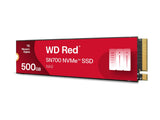 WD Red SSD SN700 NVMe 500Go M.2 2280 PCIe Gen3 8Gb/s internal drive for NAS devices