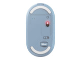 TRUST Souris sans fil PUCK Ultra-plate rechargeable - Bleue