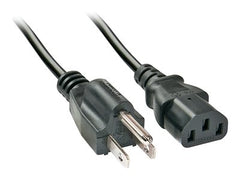 LINDY 2m IEC mains lead US